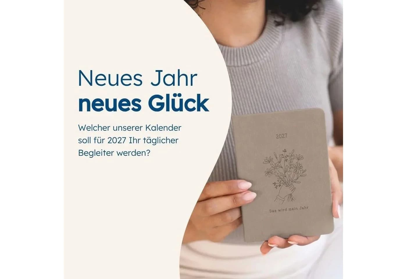 Grafik Werkstatt Taschenkalender 2027 Rot Lederlook - Bild 3