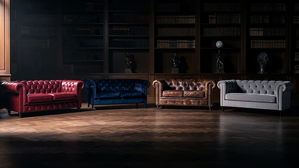 Chesterfield Sofa kaufen: Welches der 6 Modelle passt zu Ihrem Wohnzimmer?