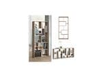 Freistehender Raumteiler Sonoma - Stilvolle Raumaufteilung