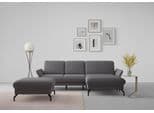 SIT & MORE Ecksofa Fashion L-Form Braun Motorisch mit Vorziehsitz