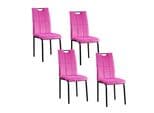 Stuhl Denton Velvet Rosa Samt