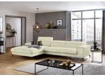 W.SCHILLIG Ecksofa piedroo L-Form Beige Motorisch