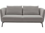Schöner Wohnen Pearl 2,5-Sitzer Sofa Silber Metallfüße