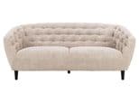 3-Sitzer ACTONA GROUP "Ria" Beige Sofa mit Taschenfederkern