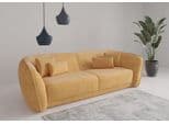 Big-Sofa SIT & MORE Neapel Gelb 4-Sitzer Polyester