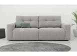 HOME AFFAIRE Turnon Lounge-Sofa 3-Sitzer Grau Chenille