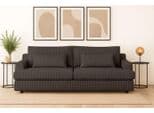 Big-Sofa HOME AFFAIRE "Evelle 3 Sitzer Maxi" Braun