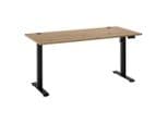 Carryhome Schreibtisch Eiche Artisan Höhenverstellbar mit Memoryschalter