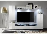 Hochglanz Wohnwand Set (4-teilig)