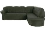 DOMO COLLECTION Ecksofa Pegnitz Grün mit Bettfunktion