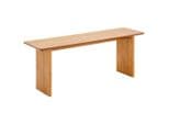 Mid.you Sitzbank Natur furniert massiv 1-Sitzer Esszimmer