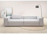 3-Sitzer HOME AFFAIRE Watertown Modernes Sofa Grau Federkernpolsterung