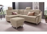HOME AFFAIRE Ecksofa Cardoso L-Form Beige mit Bettkasten