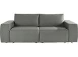 Big-Sofa LooksII Breite 242cm Komfortabel Grau LOOKS by Wolfgang Joop