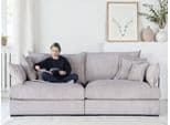 Big-Sofa HOME AFFAIRE Casa 247 cm Cord Federkern