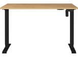 Germania Schreibtisch Profi 3.0 Elektrisch Höhenverstellbar Schwarz Eiche