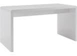 SALESFEVER Malmö Schreibtisch Weiß Hochglanz