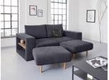 3-Sitzer Sofa Looksvb Dunkelblau LOOKS by Wolfgang Joop