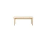 KARUP DESIGN PACE BENCH Sitzbank Braun Klar Lackiert Massivholz