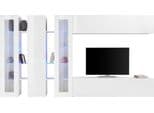 Home Affaire Wohnwand Maruska Weiß Hochglanz Kastenmöbel-Set