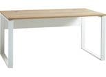 Germania GW-Lioni Schreibtisch Weiß Eiche-Nachbildung