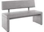 OTTO HOME Sitzbank Charissa hellgrau mit Lehne
