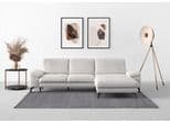 SIT & MORE Ecksofa Cabana L-Form Silber mit Verstellfunktion