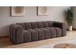 OTTO HOME Big-Sofa KALLIE braun mit Steppung