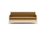 Schlafsofa HESTBÆK 3-Sitzer Klappfunktion mustard gelb