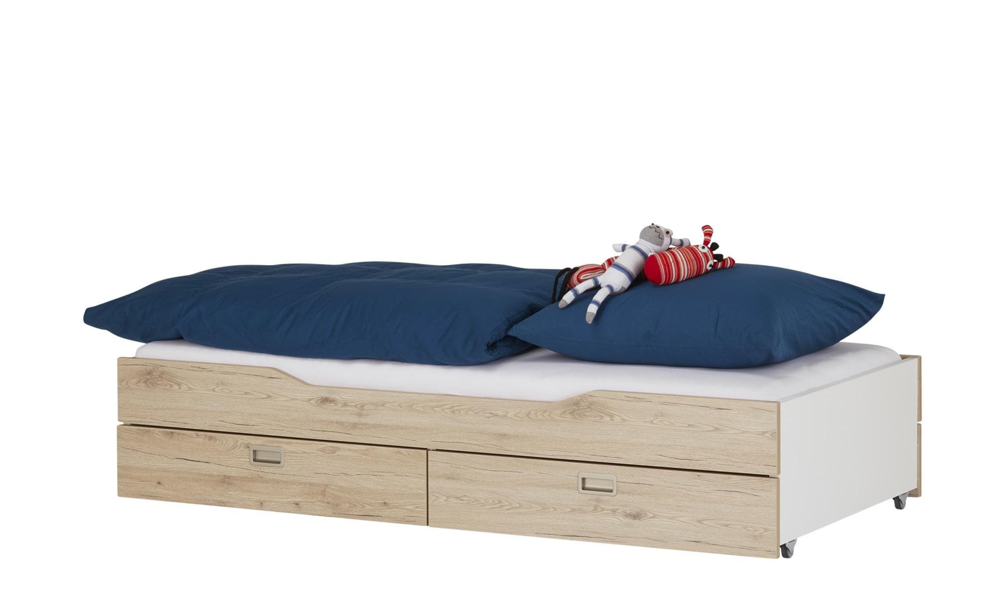 PAIDI Unterschiebebett Fionn Weiß