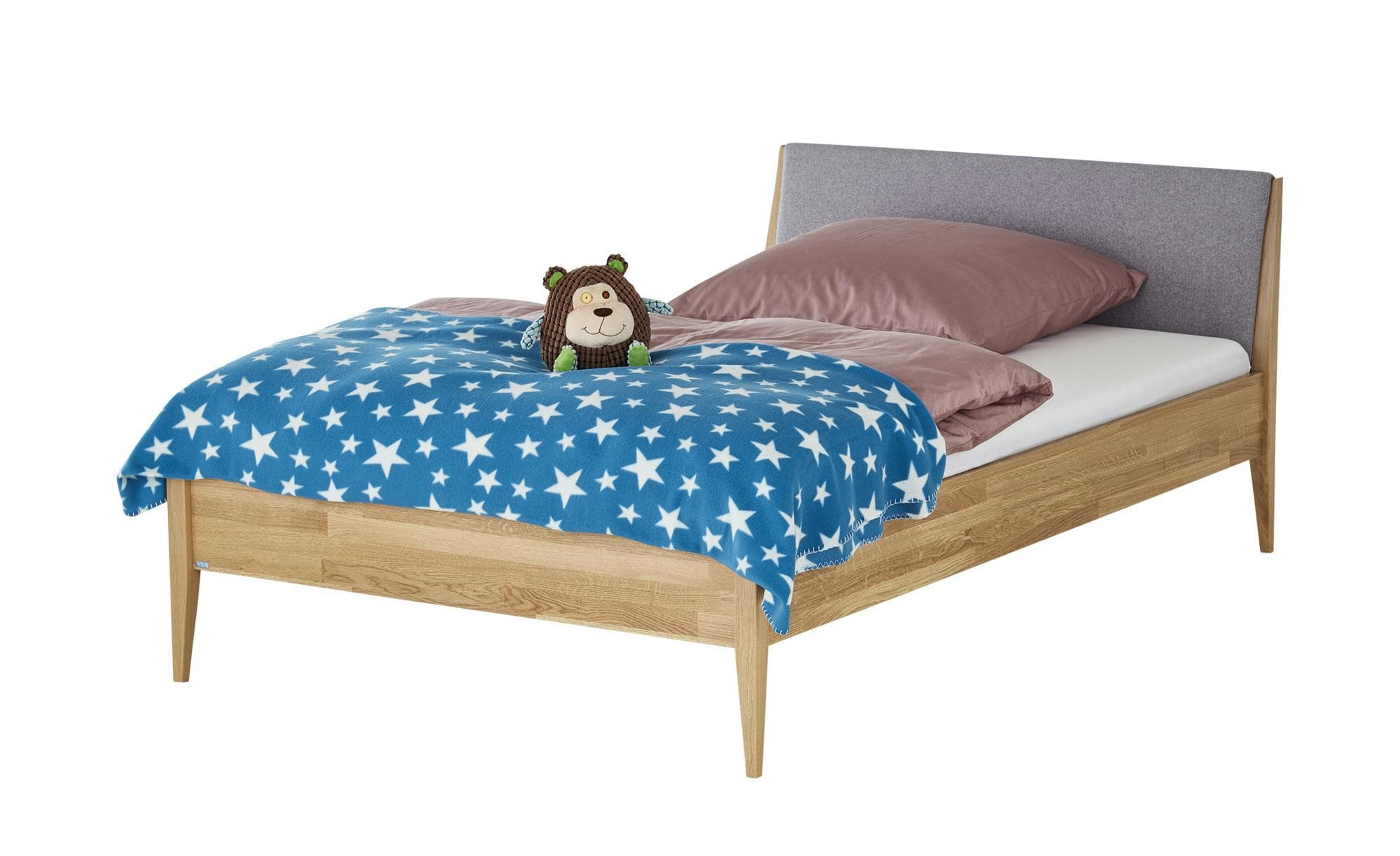 PAIDI Jugendbett Sten Holzfarben Massivholz