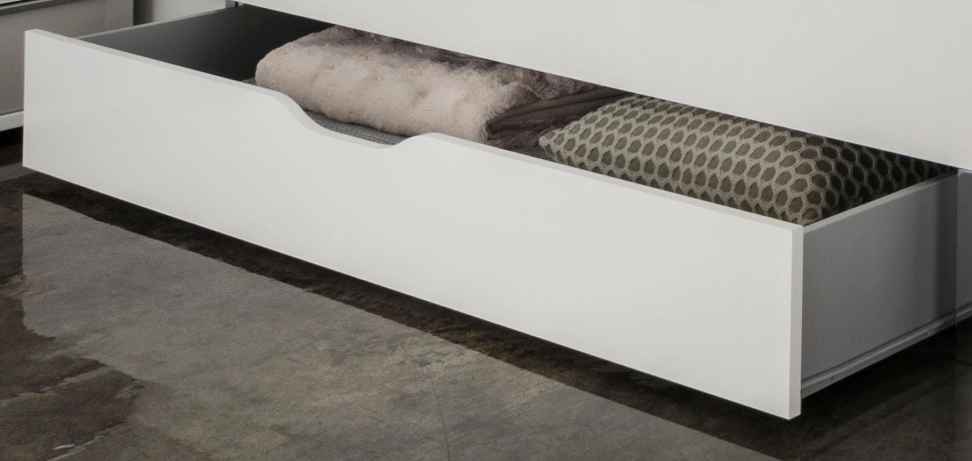 WIEMANN Bettschubkasten Shanghai Weiß Für 160cm