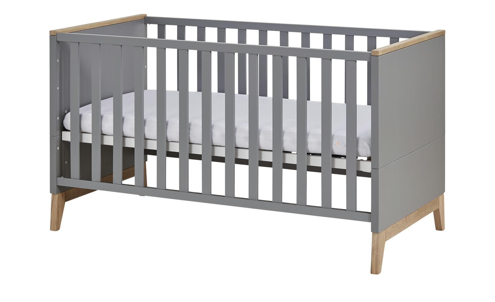 PAIDI Kinderbett Sten Grau