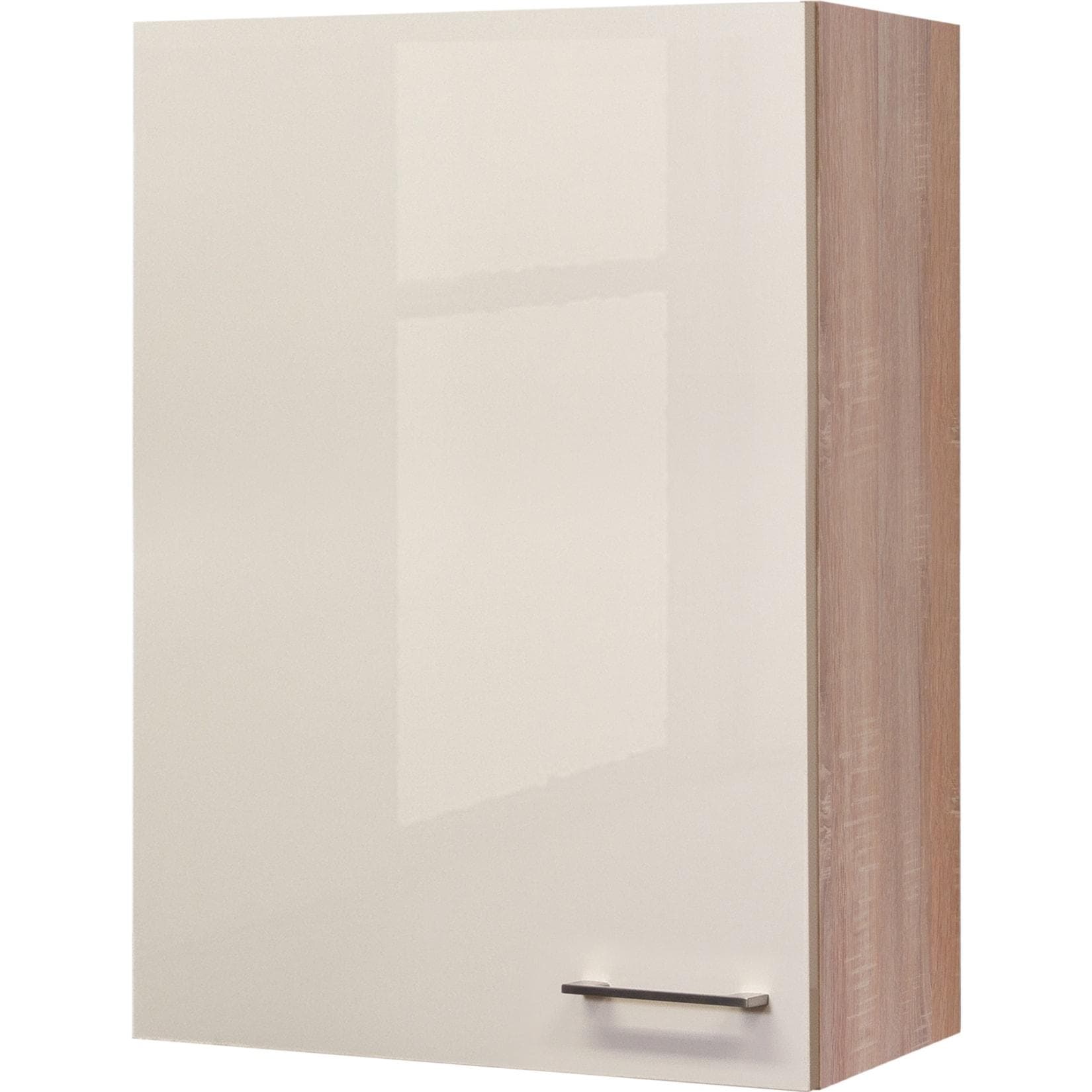 Flex-Well Hängeschrank Nepal 60-89 cm Weiß/Silber