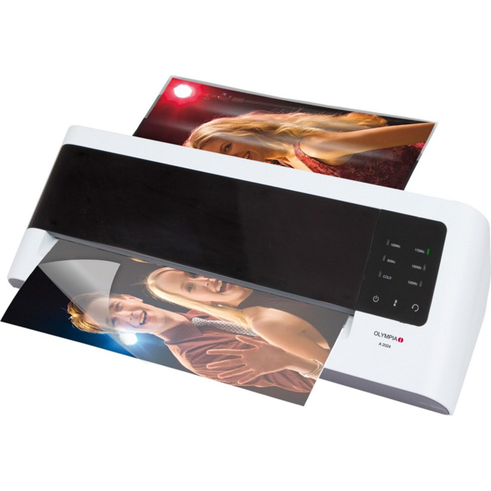 OLYMPIA A 2024 Laminiergerät bis DIN A4 mit 2 Rollen