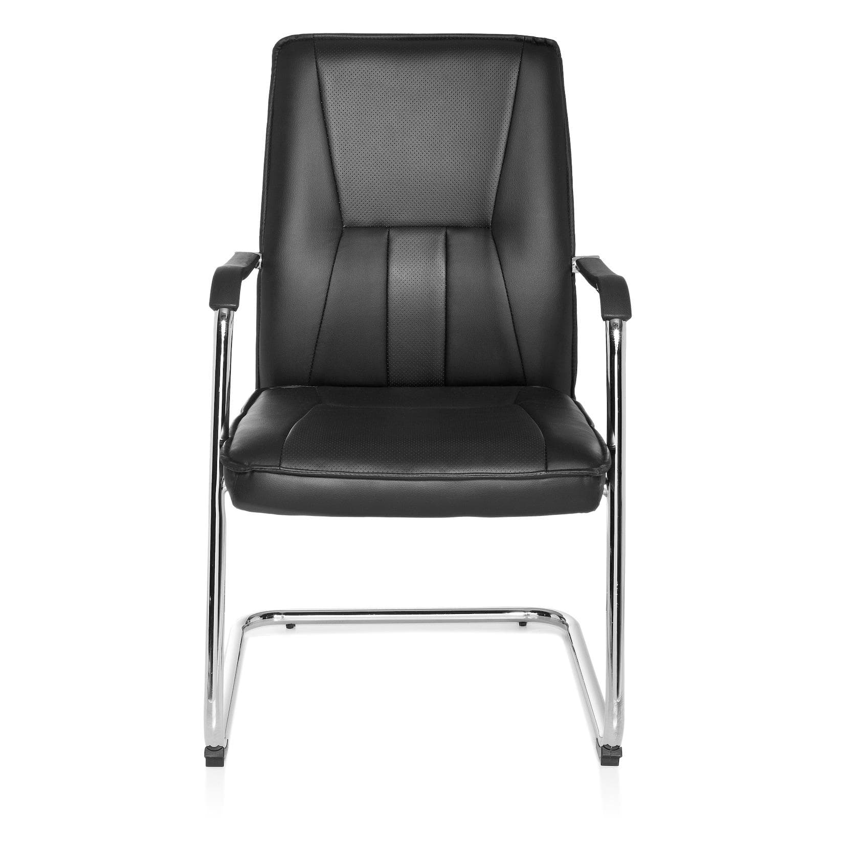 hjh OFFICE Freischwinger TILA V Kunstleder Grau
