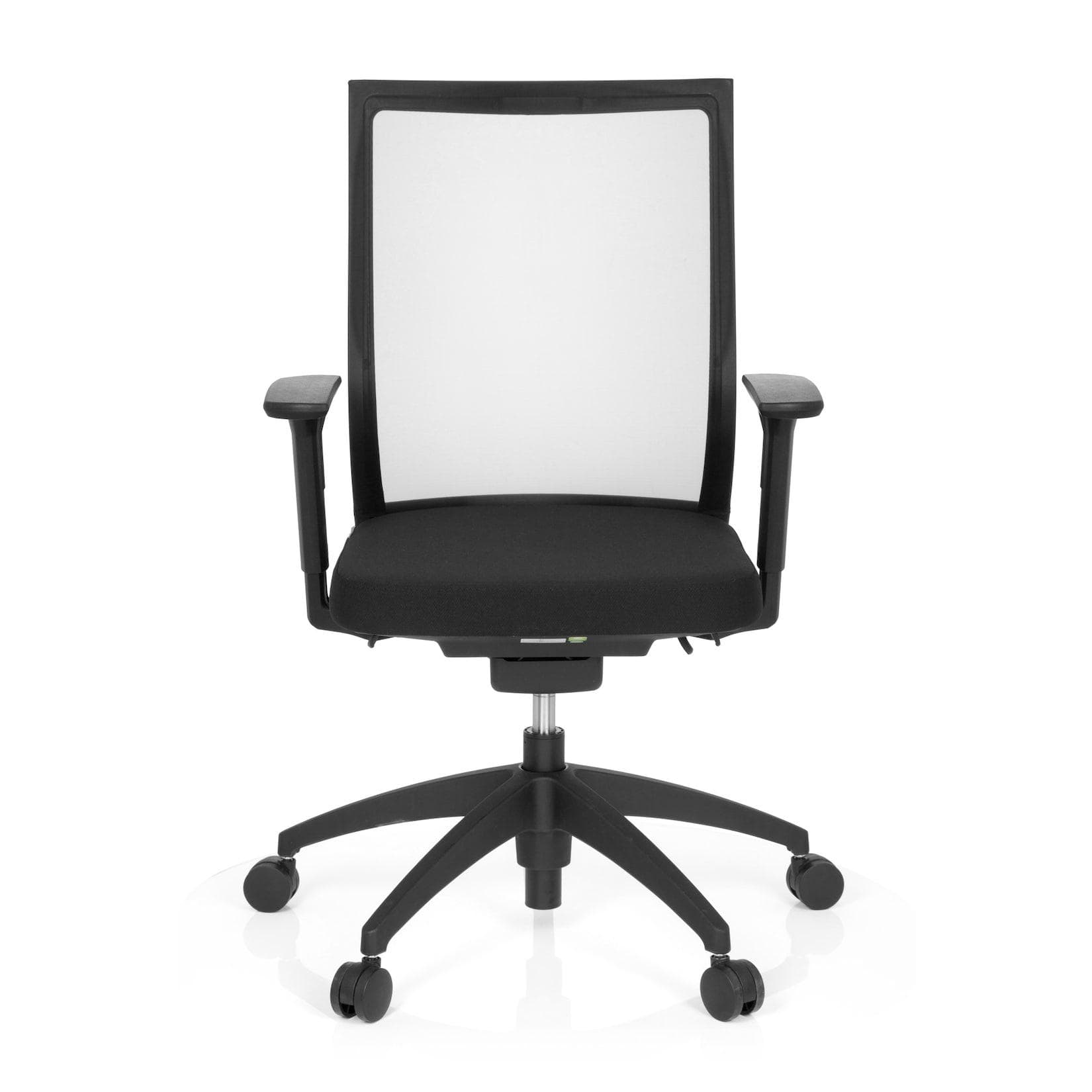 hjh OFFICE Profi Bürostuhl ASPEN Stoff / Netzstoff mit Armlehnen