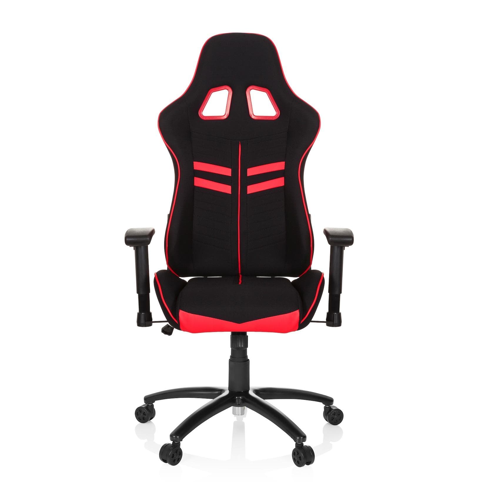 hjh OFFICE Gamingstuhl LEAGUE PRO I Stoff mit Armlehnen höhenverstellbar
