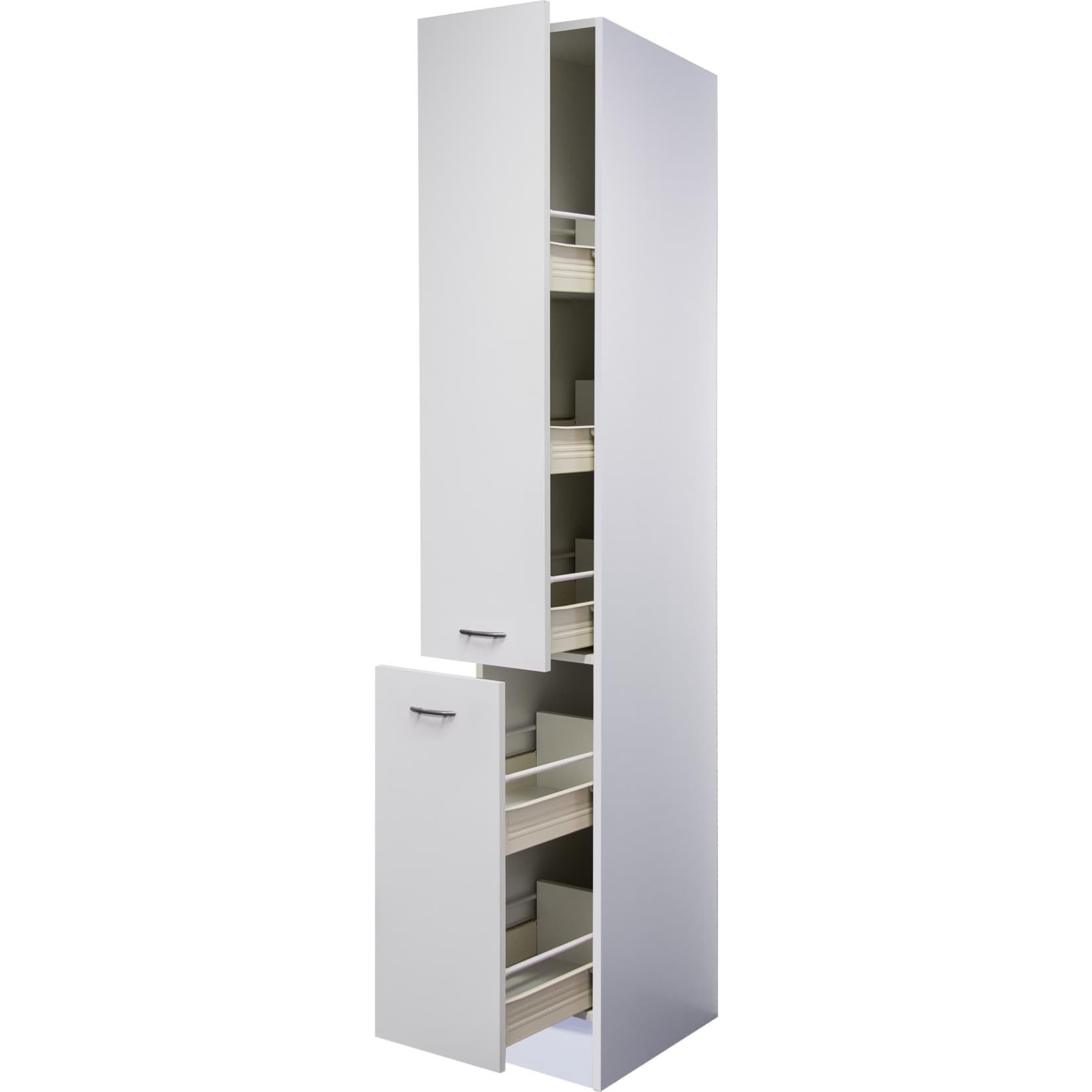 Flex-Well Apothekerschrank Wito Weiß Modern