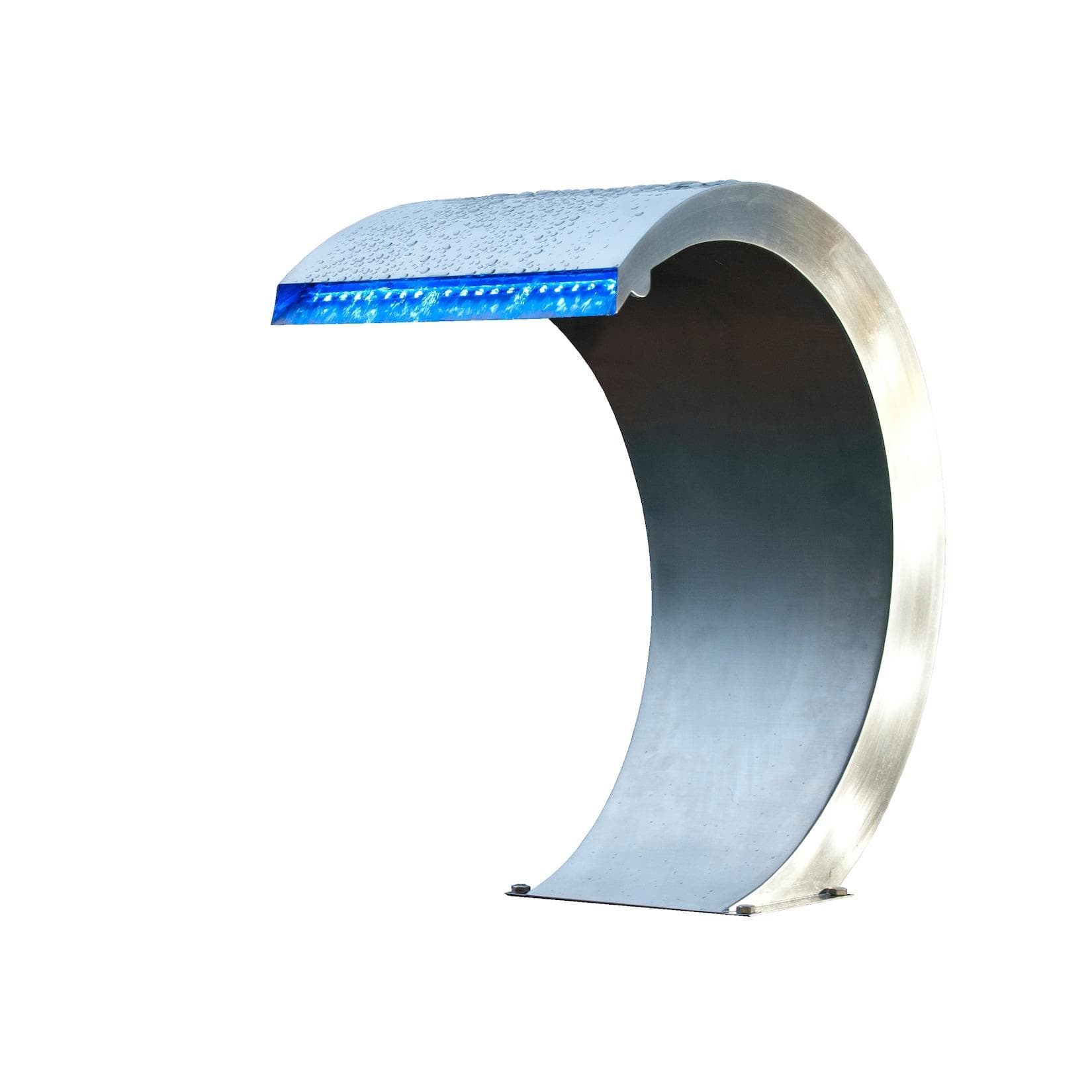 Ubbink Design Wasserfall Mamba mit LED Beleuchtung Inox 316L