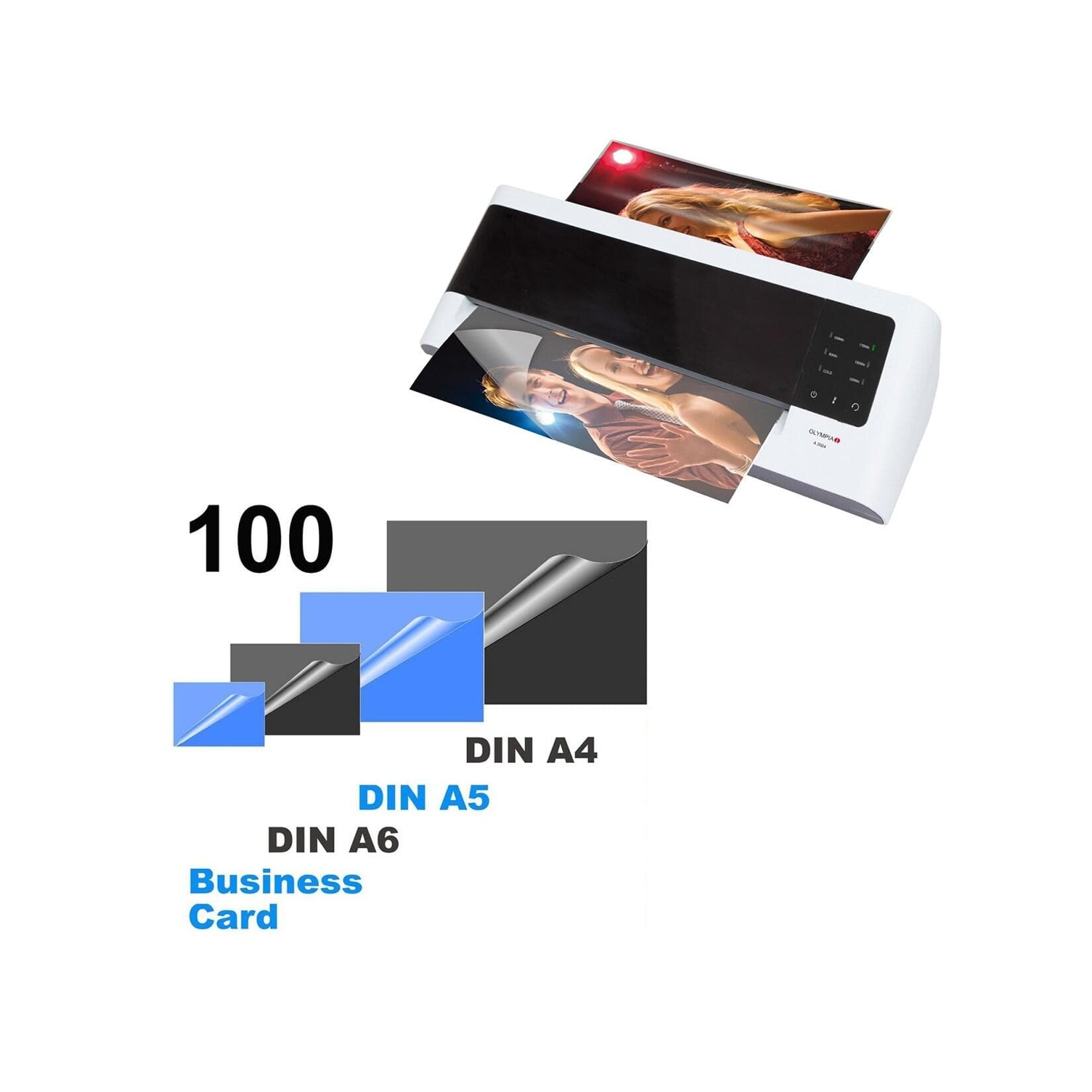 OLYMPIA A 2024 Profi Laminiergerät mit 100 Folien