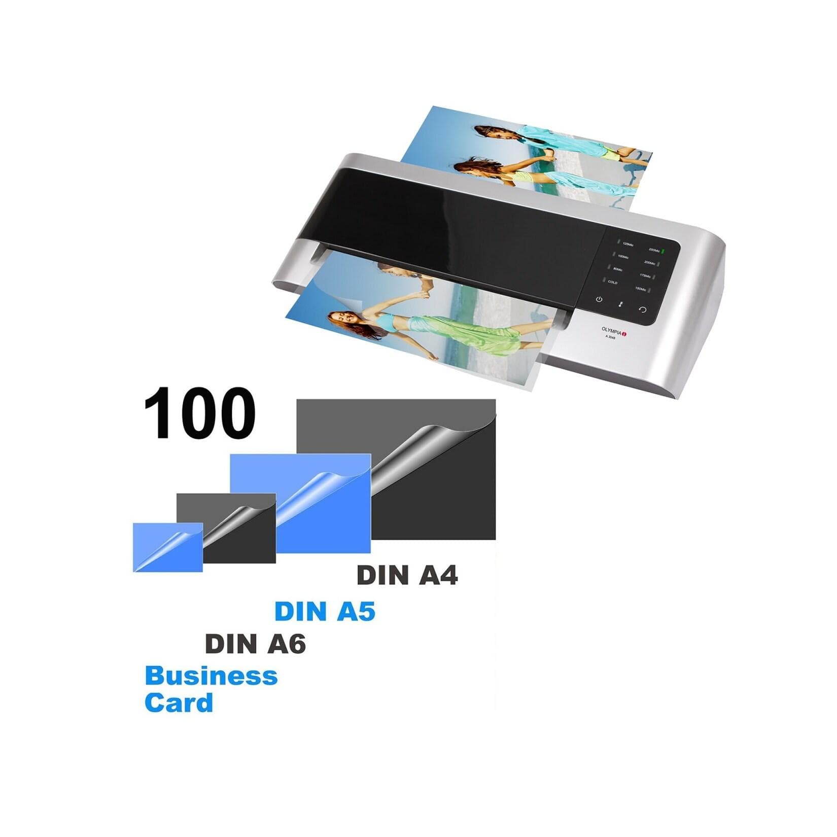 OLYMPIA A 3048 Profi Laminiergerät mit 100 Folien