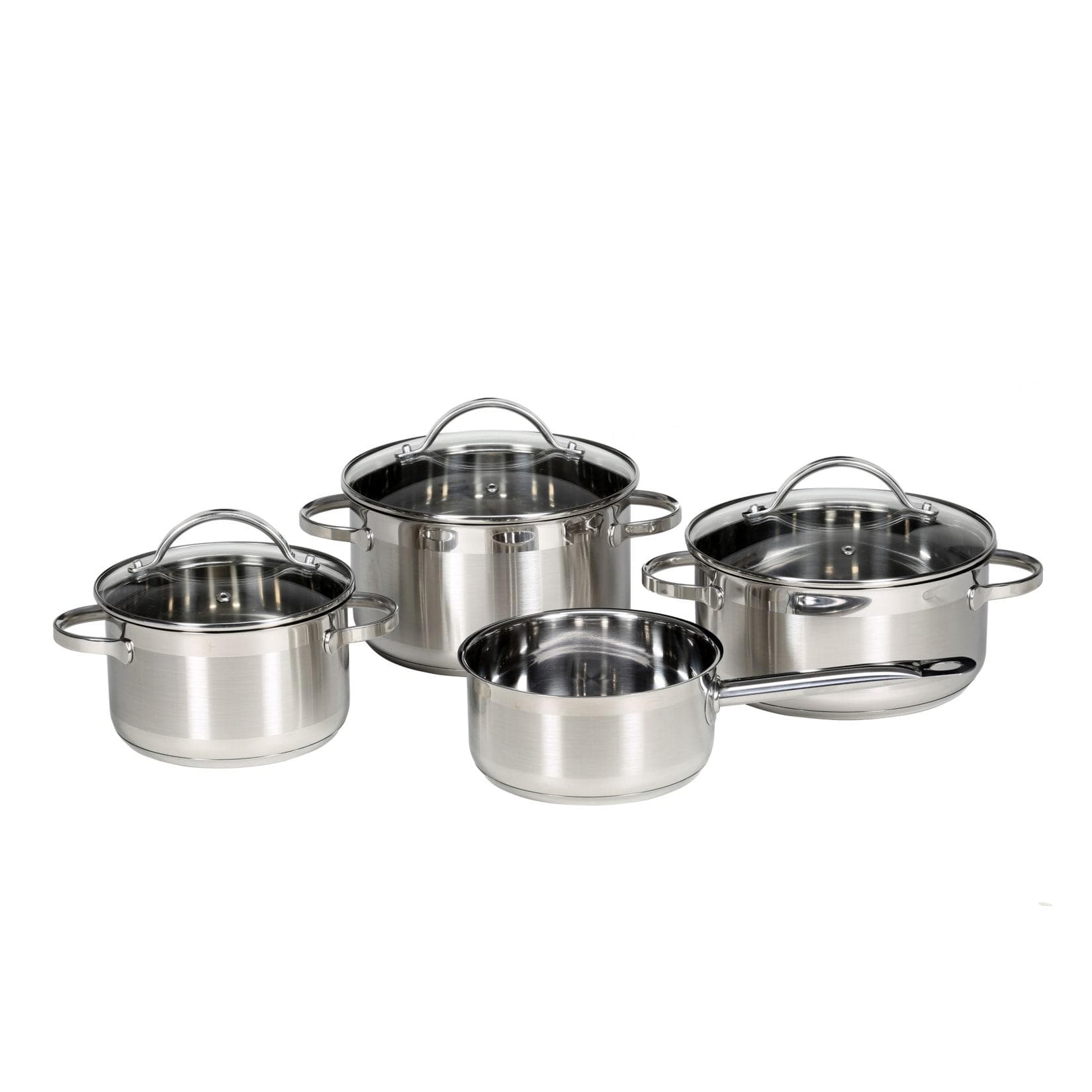 Edelstahl-Topfset Ohio 4-teilig