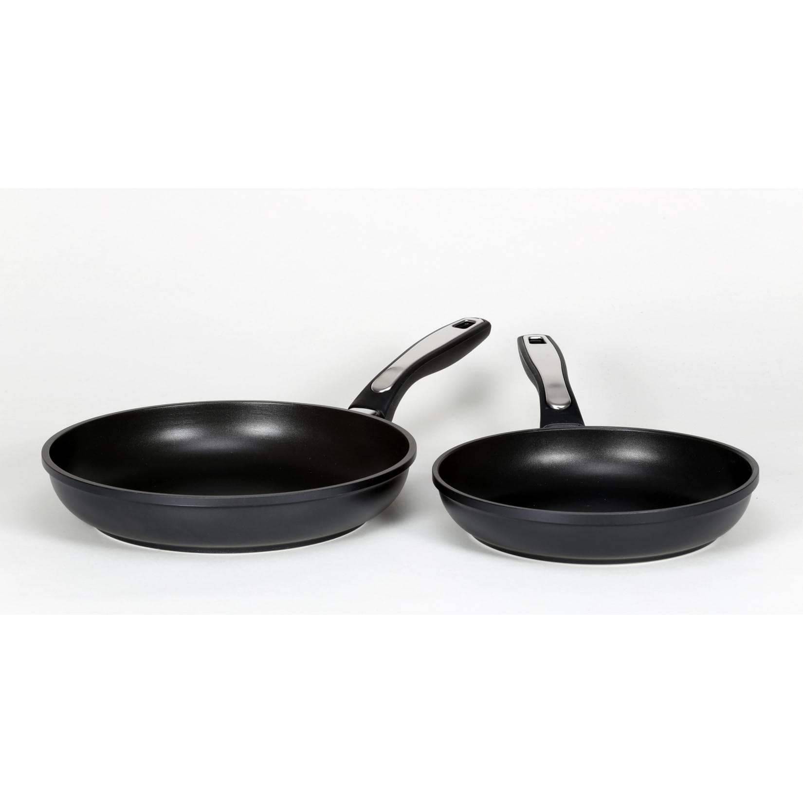 Pfannen-Set KRÜGER Delta Schwarz Induktion 24/28 cm