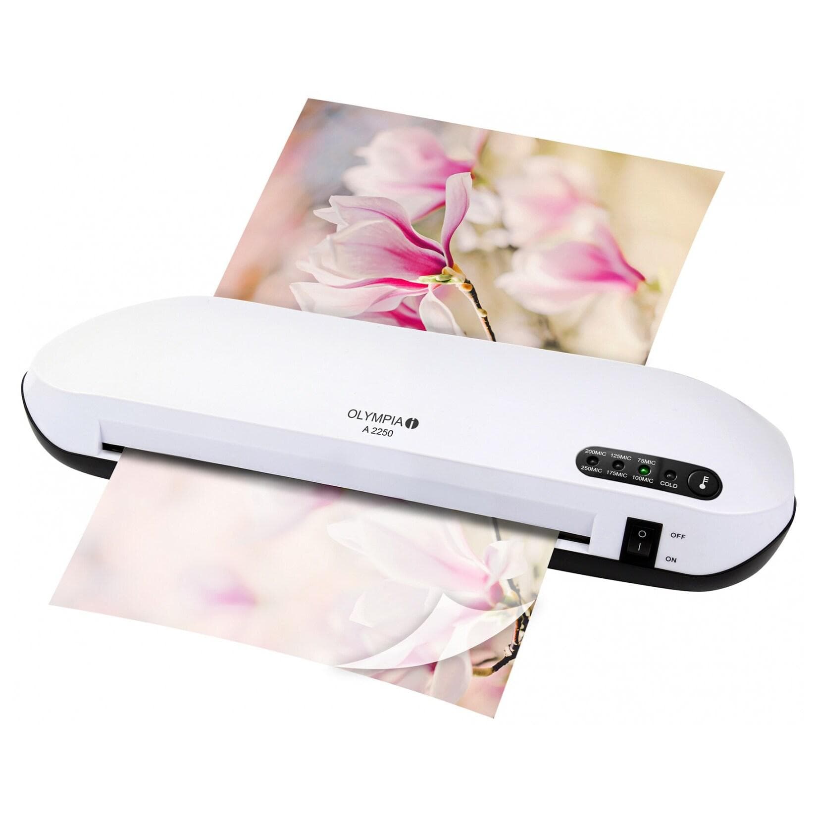 Olympia Laminiergerät A 2250: Heiß- & Kaltlaminieren für DIN A4