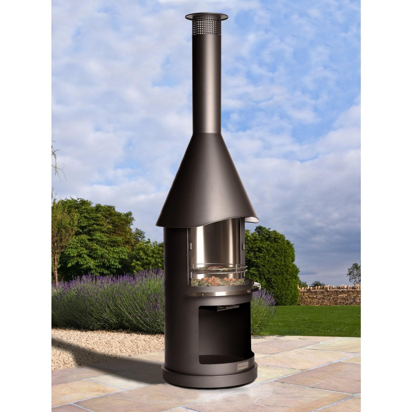 Buschbeck Sydney Edelstahlgrill Dunkelgrau