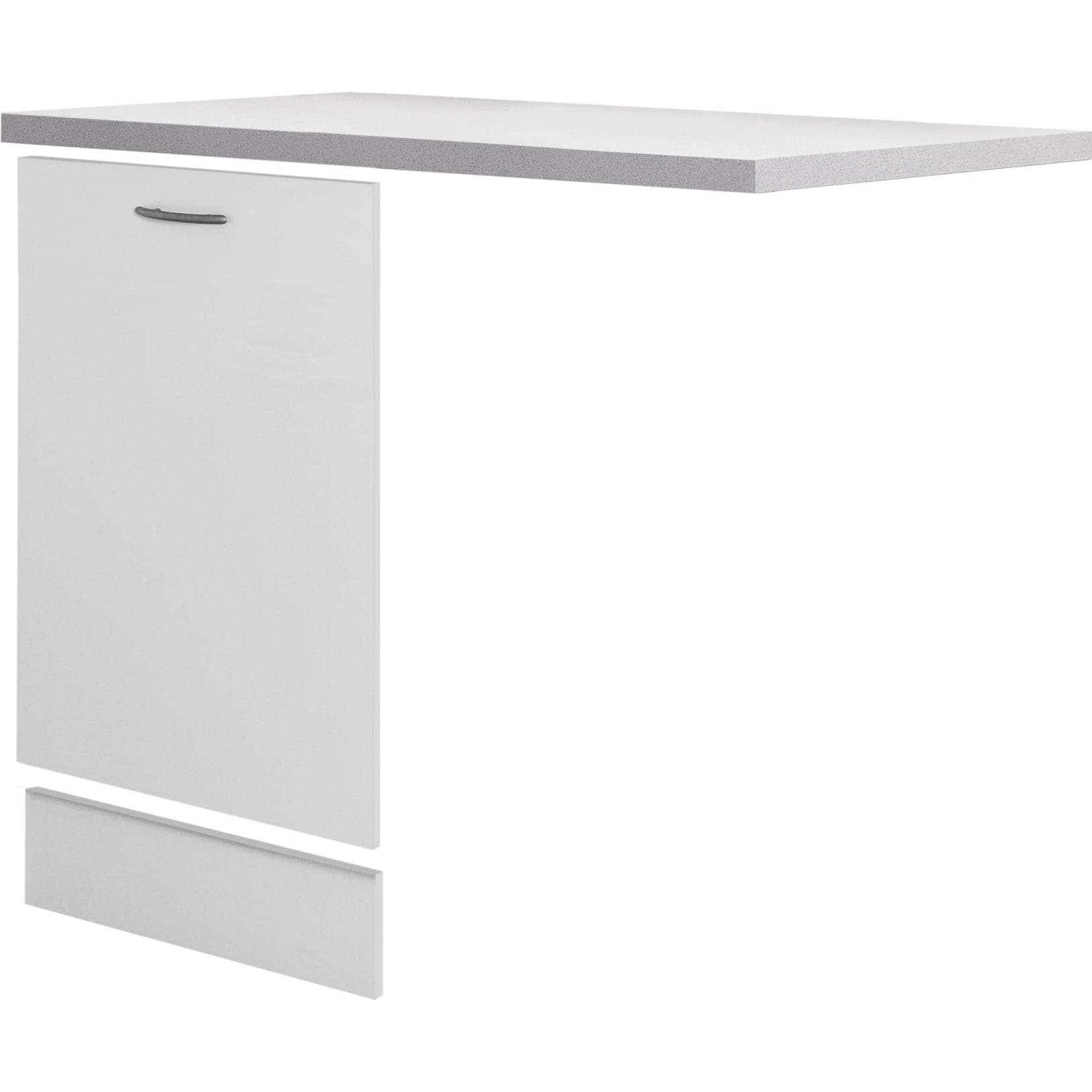 Flex-Well Frontblende Wito Weiß für vollintegrierten Geschirrspüler