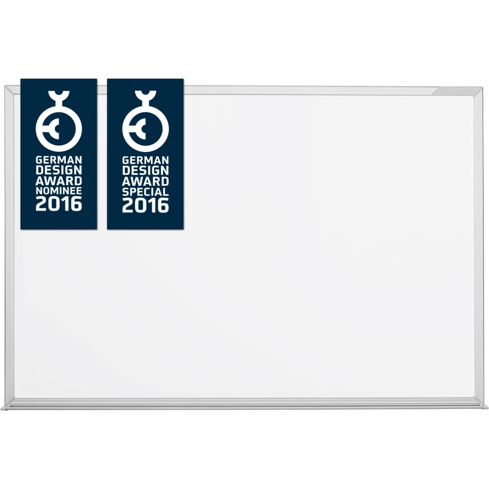 Magnetoplan Design-Whiteboard CC Weiss Aluminium-Rahmen