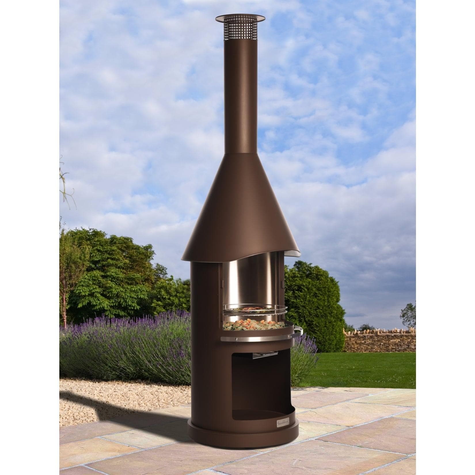 Buschbeck Sydney Edelstahlgrill Braun Direktgrill