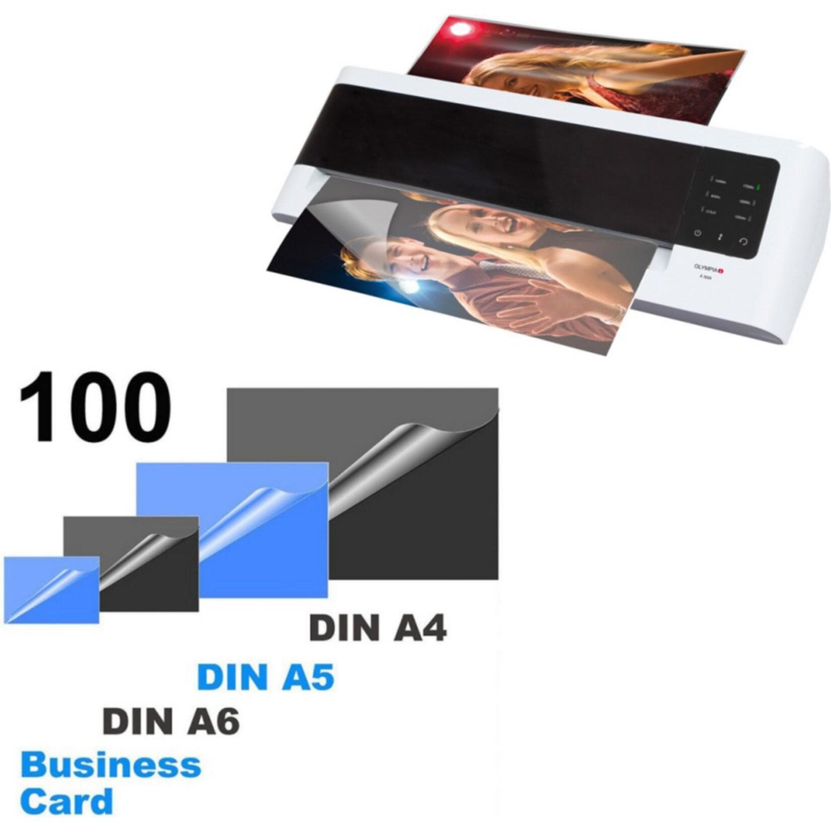 OLYMPIA A 3024 Profi Laminiergerät mit 100 Folien - DIN A3